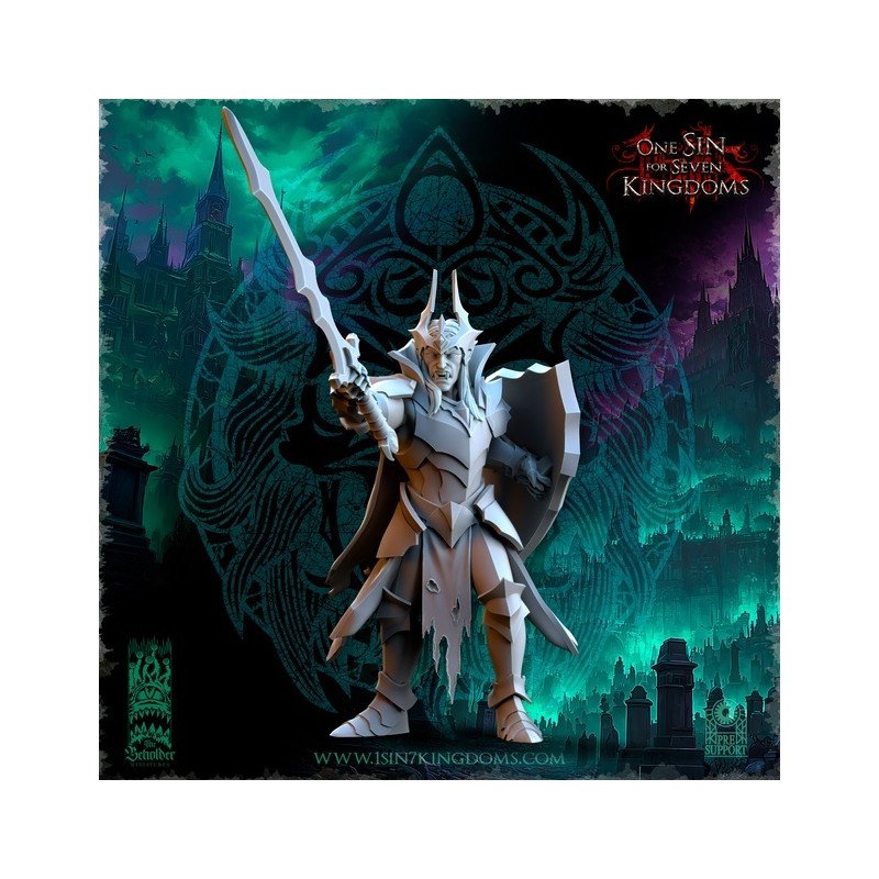 Varlo, Vampire Captain | The beholder miniatures, 32 & 35mm