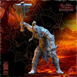 Skald, gigante del Caos | The beholder miniatures, 32 y 35 mm