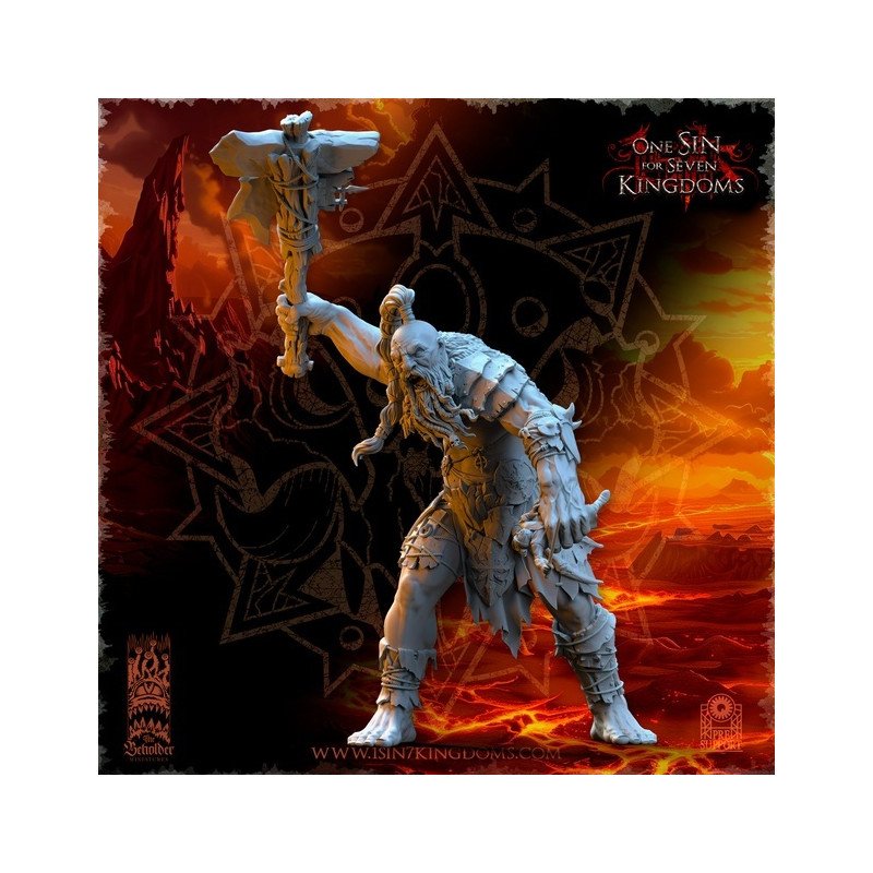 Skald, Gargant of Mayhem | The beholder miniatures, 32 & 35mm