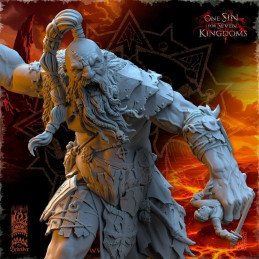Skald, gigante del Caos | The beholder miniatures, 32 y 35 mm