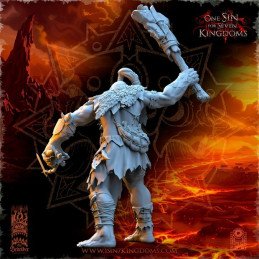 Skald, gigante del Caos | The beholder miniatures, 32 y 35 mm