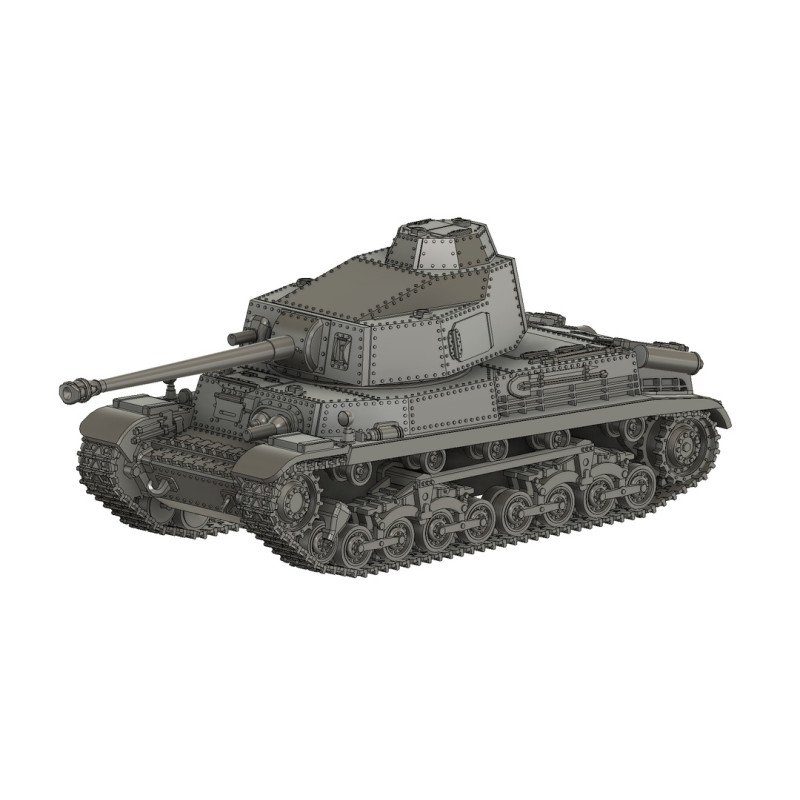 Tanque medio húngaro 43M Turán III | Tigerace · 28 mm (1/56)
