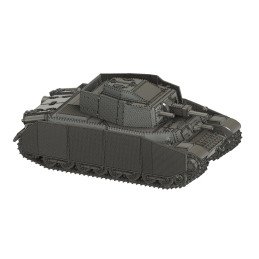 Tanque medio húngaro Turán I o II | Tigerace · 28 mm (1/56)