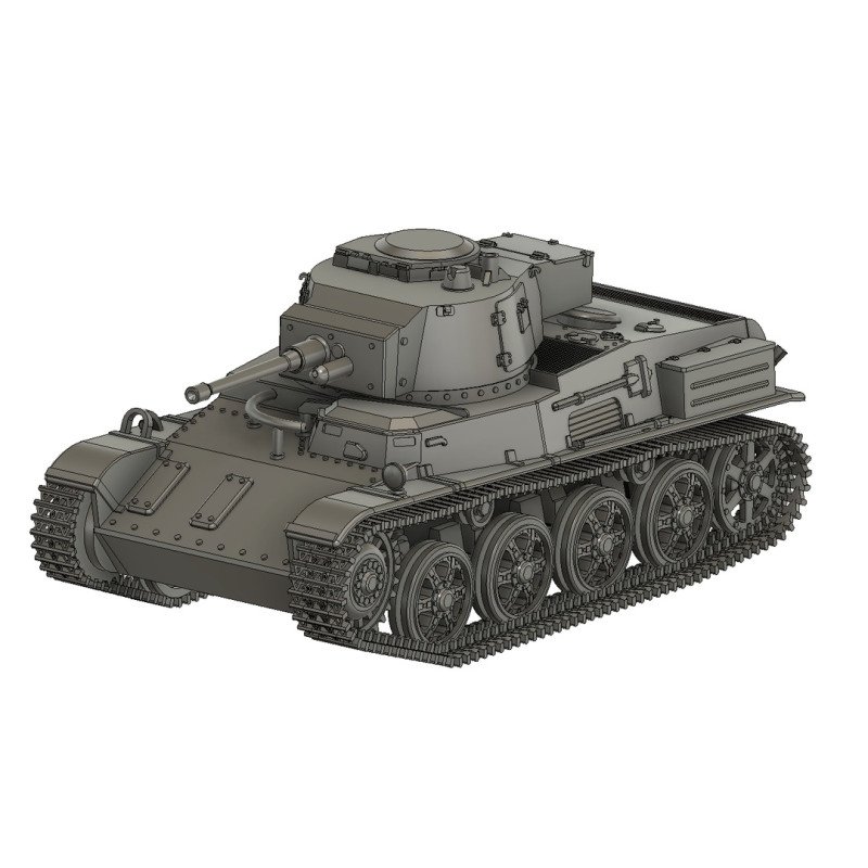 Hungarian 38M Toldi Light Tank (I, II, IIA or III) | Tigerace · 28mm (1/56)