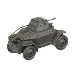 Hungarian 39M Csaba Armoured Car | Tigerace · 28mm (1/56)