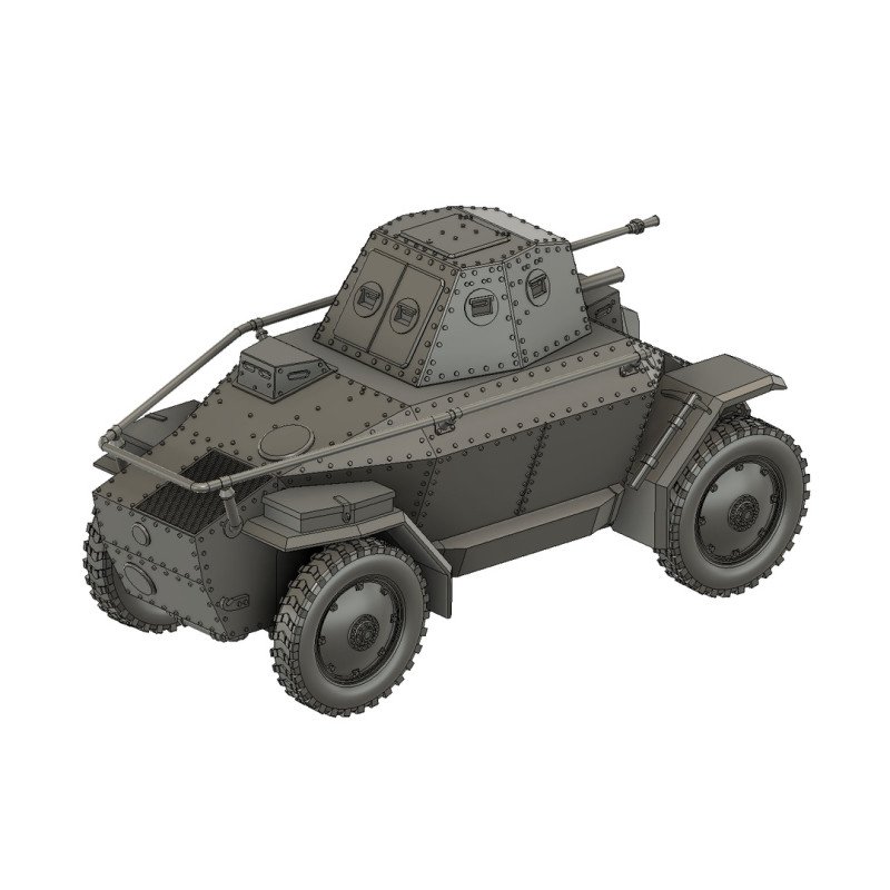 Coche blindado húngaro 39M Csaba | Tigerace · 28 mm (1/56)