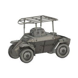 Coche blindado húngaro 39M Csaba | Tigerace · 28 mm (1/56)
