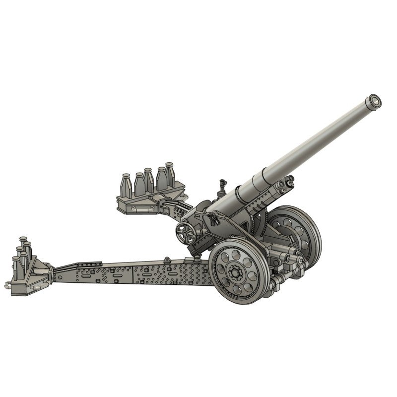 Italian Cannone da 149/40 Gun | Tigerace · 28mm (1/56)