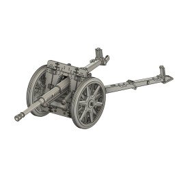 Obús italiano Obice da 75/18 Mod. 34 | Tigerace · 28 mm (1/56)