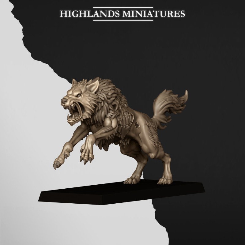 Lobos no muertos de Highlands Miniatures | 28 y 32 mm