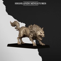 Lobos no muertos de Highlands Miniatures | 28 y 32 mm