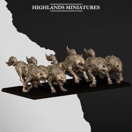 Lobos no muertos de Highlands Miniatures | 28 y 32 mm