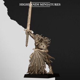 Rey necrófago de Highlands Miniatures | 28 y 32 mm