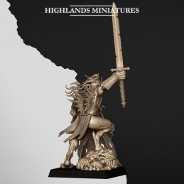 Rey necrófago de Highlands Miniatures | 28 y 32 mm