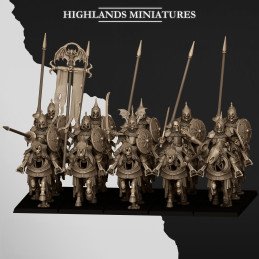Caballeros oscuros actualizado de Highlands Miniatures | 28 y 32 mm