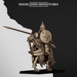 Caballeros oscuros actualizado de Highlands Miniatures | 28 y 32 mm