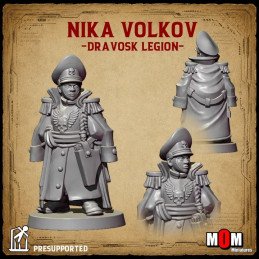 Nika Volkov (Legión Dravosk) | MOM Miniatures | 28 y 32 mm