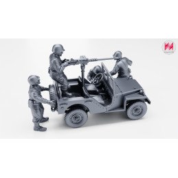Bantam BRC 40 with machine gun | Wargame3D