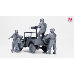 Bantam BRC 40 with machine gun | Wargame3D