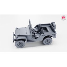 Bantam BRC 40 with machine gun | Wargame3D