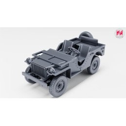 Bantam BRC 40 with machine gun | Wargame3D