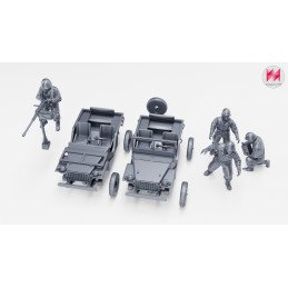 Bantam BRC 40 with machine gun | Wargame3D