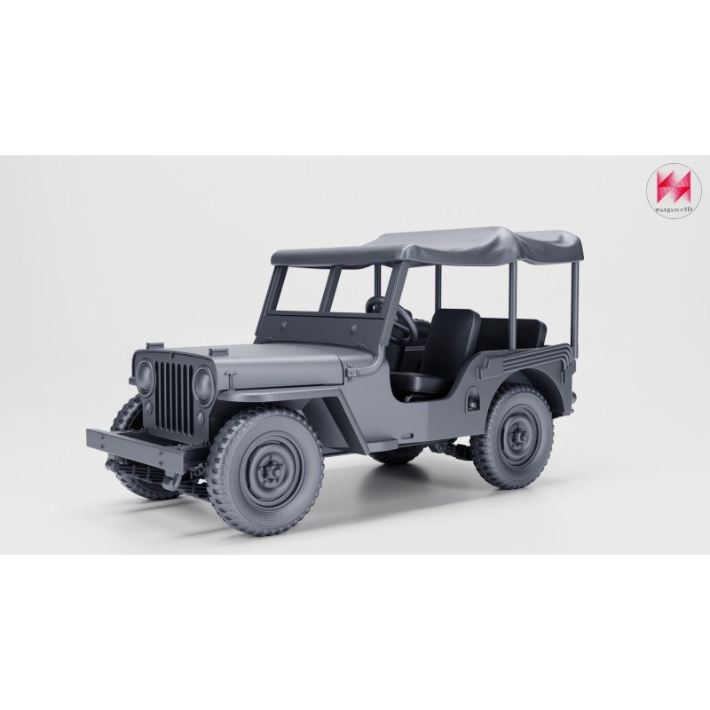 Jeep Willys CJ-2A | Wargame3D