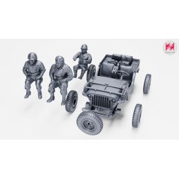 US Airborne Glider Jeep | Wargame3D