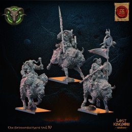 Wildhorn Riders CG by Lost Kingdom | 28mm, 32mm 3D printed miniatures