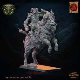 Wildhorn Rider Heroine by Lost Kingdom | 28mm, 32mm 3D printed miniatures