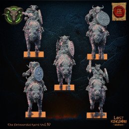 Wildhorn Riders by Lost Kingdom | 28mm, 32mm 3D printed miniatures