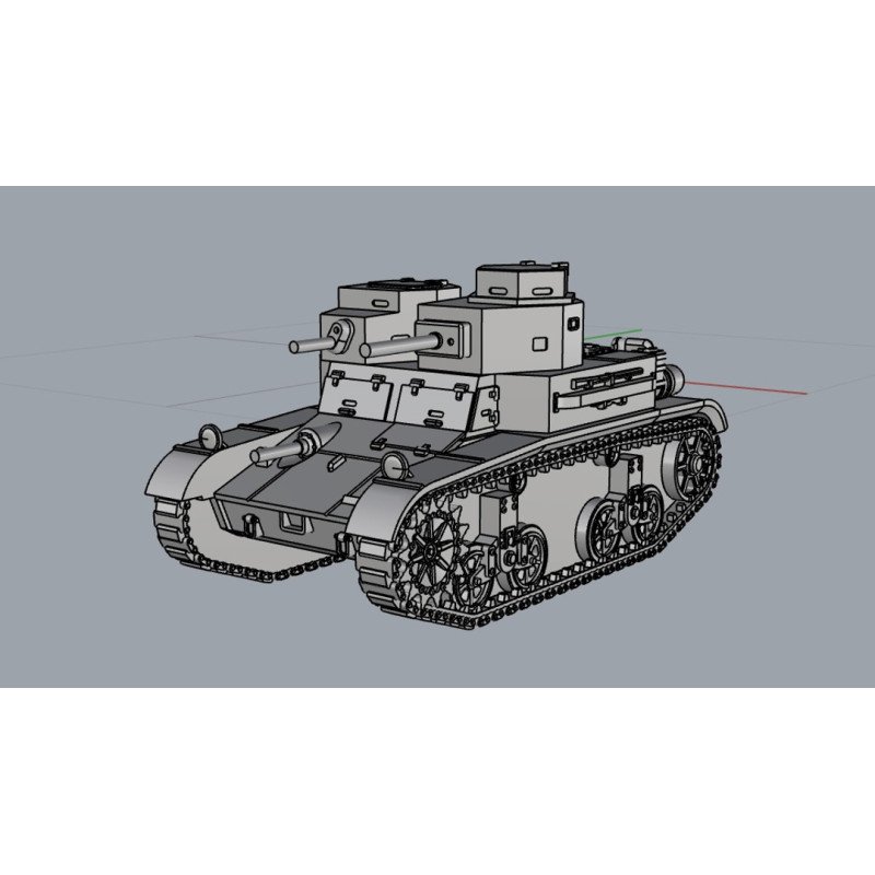 Carro ligero M2A3 | Panzer Printer