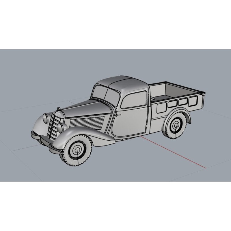 Mercedes 170V Pritschenwagen | Panzer Printer