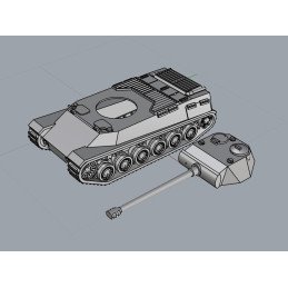 44M Tas heavy tank | Panzer Printer