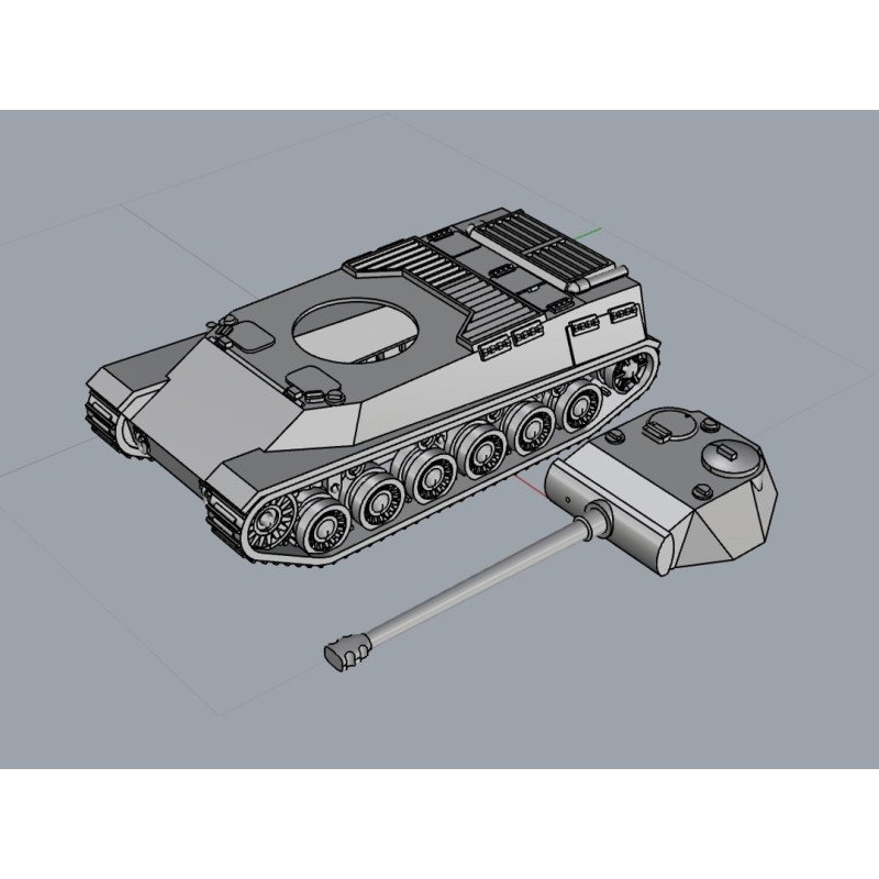 Carro pesado 44M Tas | Panzer Printer
