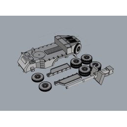 Semovente Ruotato da 90/53 Breda 501 | Panzer Printer