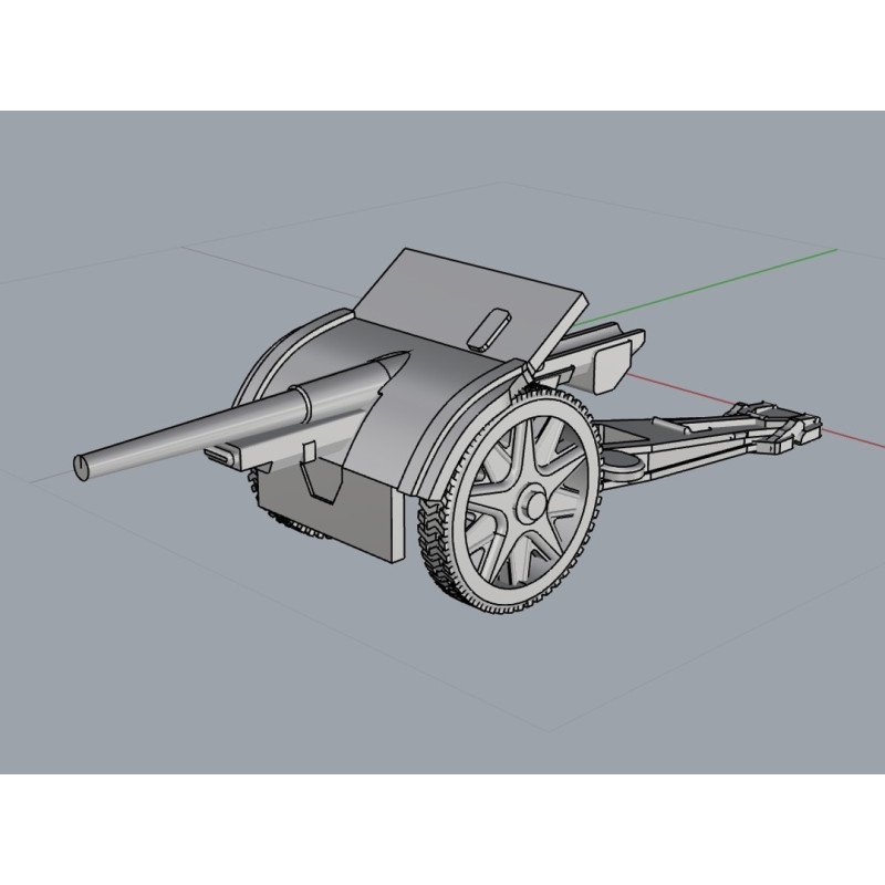 Cañón Cannone da 105/28 | Panzer Printer