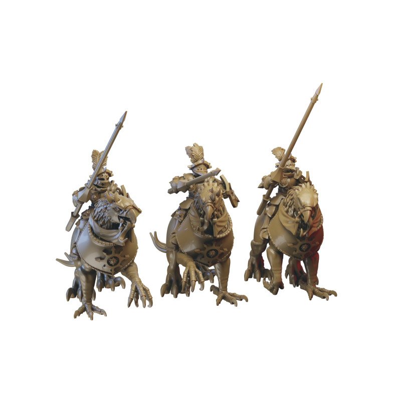 Demigriff Knights by Ilhadiel | 28mm, 32mm 3D printed miniatures