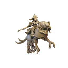 Hechicero en semigrifo de Ilhadiel | Miniaturas impresas en 3D 28mm, 32mm