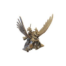 Duke on Pegasus by Ilhadiel | 28mm, 32mm 3D printed miniatures