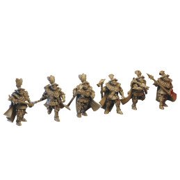 Infantería de la Orden del Lobo de Ilhadiel | Miniaturas impresas en 3D 28mm, 32mm