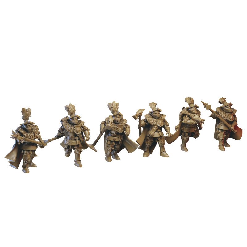 Order of the Wolf by Ilhadiel | 28mm, 32mm 3D printed miniatures