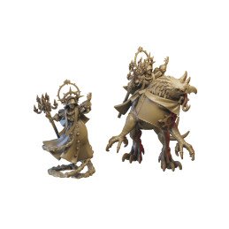 Priestess on Foot by Ilhadiel | 28mm, 32mm 3D printed miniatures