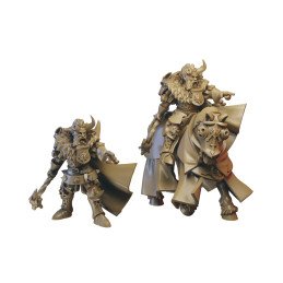 Wolf Captain Mounted by Ilhadiel | 28mm, 32mm 3D printed miniatures