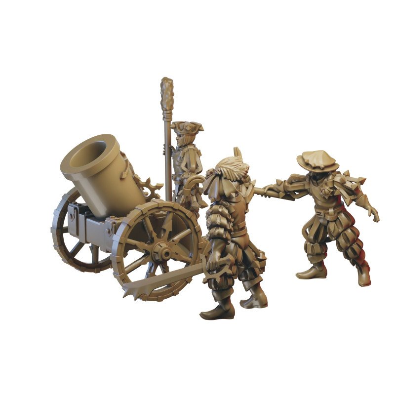 Mortero de Ilhadiel | Miniaturas impresas en 3D 28mm, 32mm
