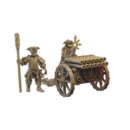 Cañón órgano de Ilhadiel | Miniaturas impresas en 3D 28mm, 32mm