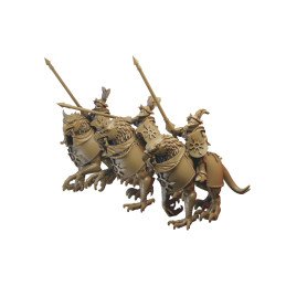 Caballeros en semigrifo de Ilhadiel | Miniaturas impresas en 3D 28mm, 32mm
