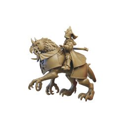 Hechicero en semigrifo de Ilhadiel | Miniaturas impresas en 3D 28mm, 32mm