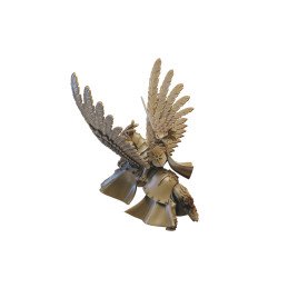 Duke on Pegasus by Ilhadiel | 28mm, 32mm 3D printed miniatures