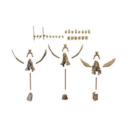 Caballeros en pegaso de Ilhadiel | Miniaturas impresas en 3D 28mm, 32mm